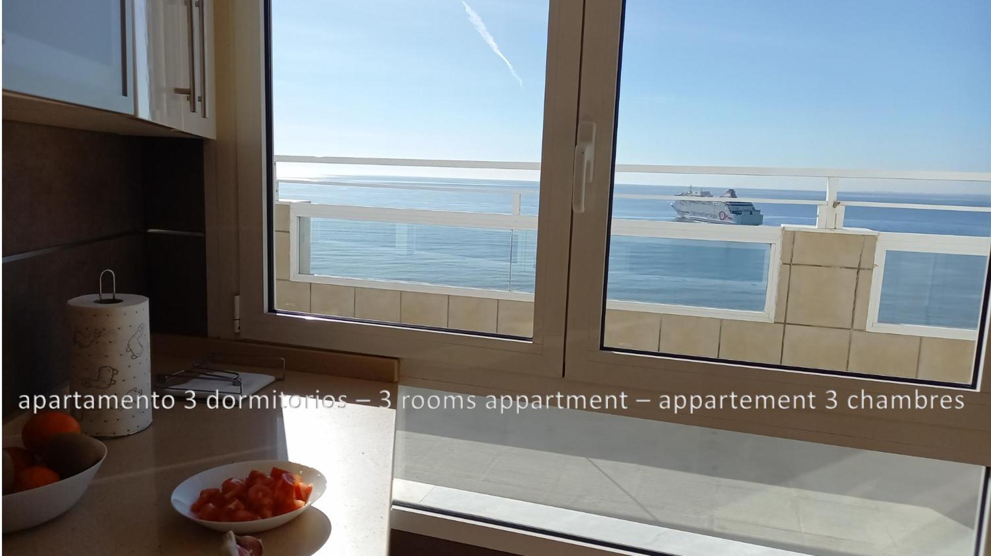 Increible Atico Con Vistas A La Bahia De Almeria Exterior photo